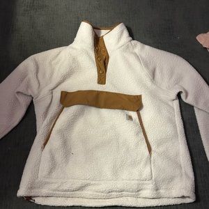 carhartt button up sweatshirt size xl